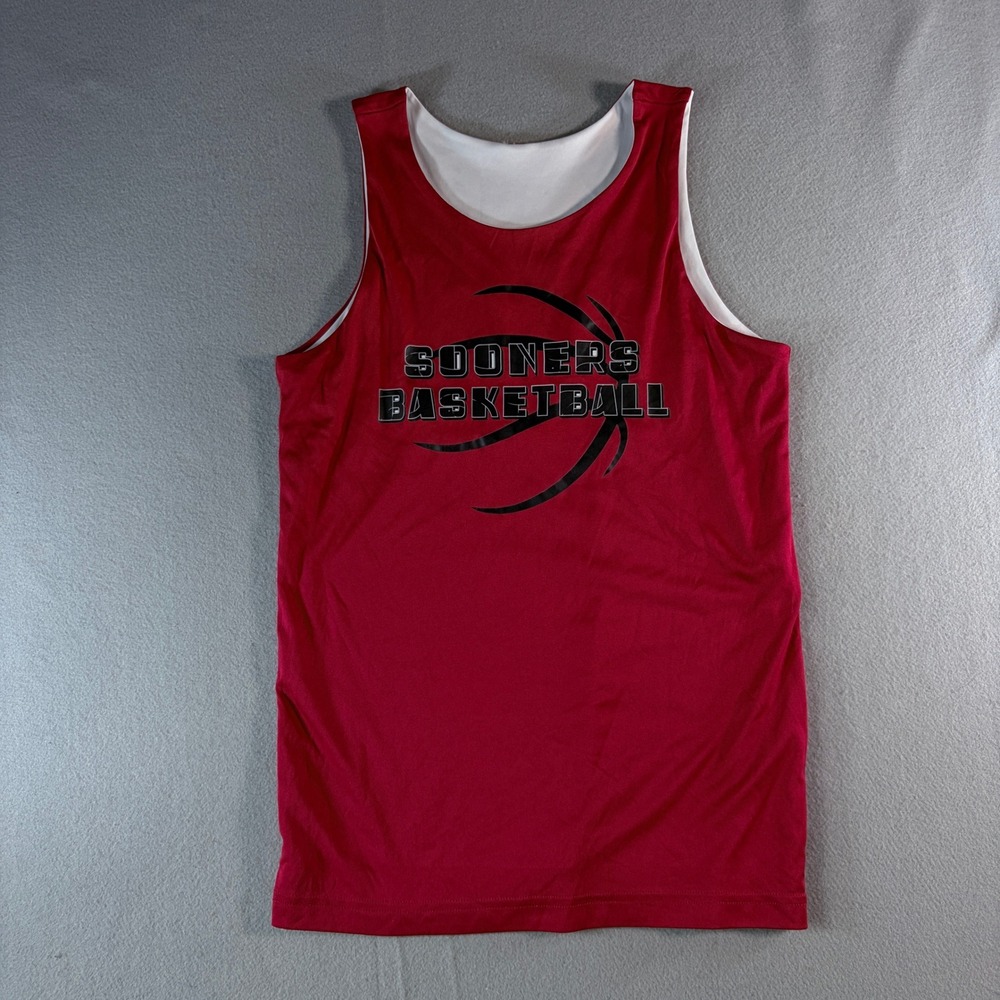 Oklahoma Sooners Basketball Reversible Jersey Mens XS  Red White Number 22 =